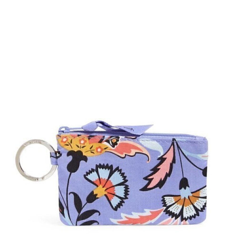 Vera Bradley Zip ID Case and Lanyard in Mural Garden NWT - Picture 4 of 5